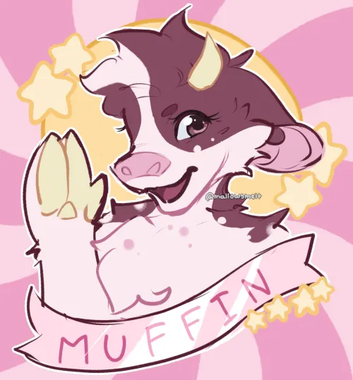 Thumbnail Moo lt3 - Endearing Furry Creation by MallowsMelt