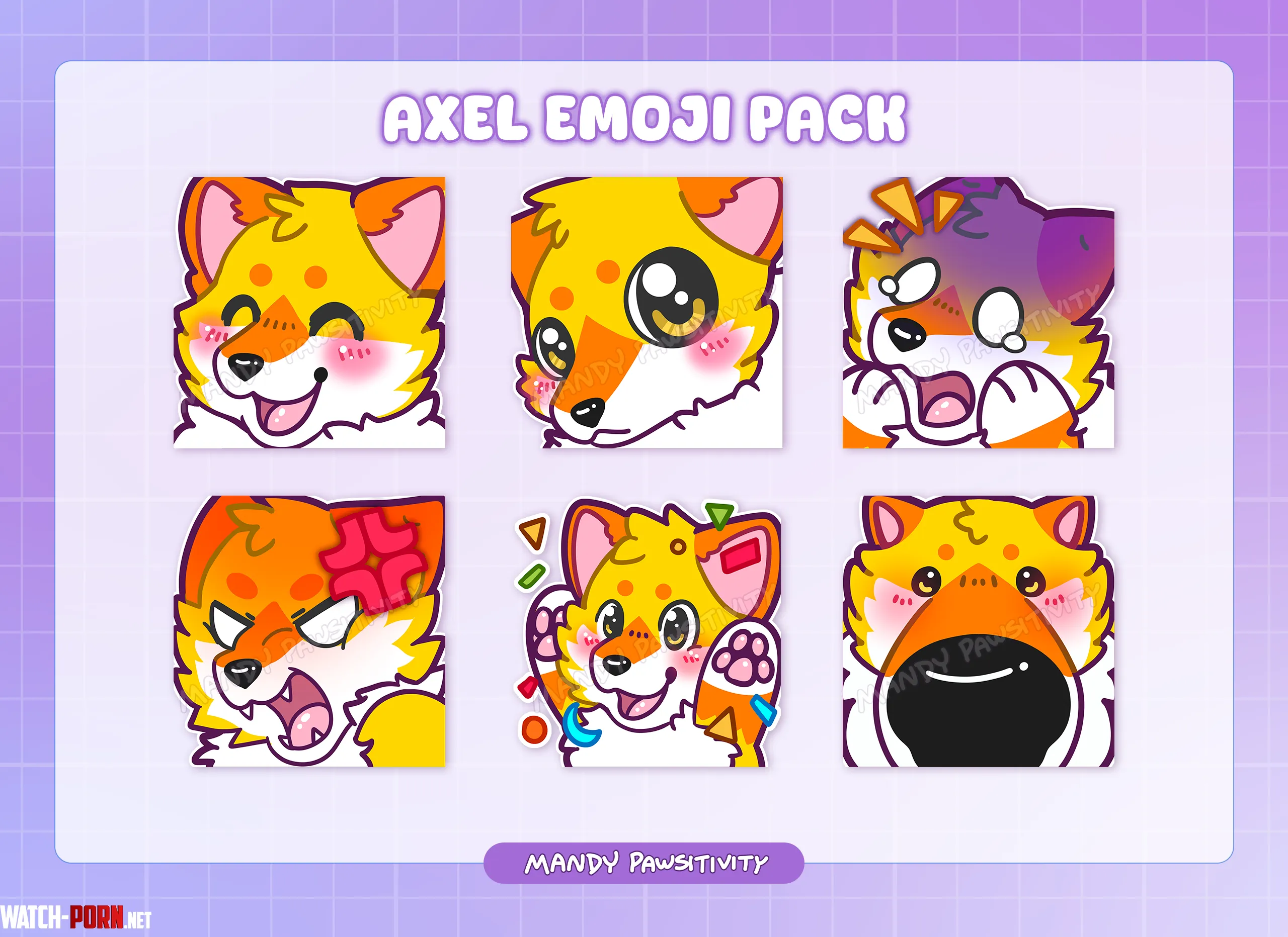 Sticker pack I made for my friend Really happy how they look Art by me  by mandypawsitivity