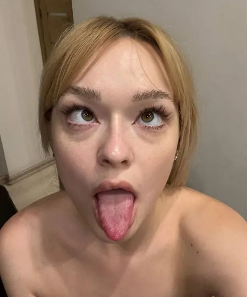 Thumbnail Awaiting Your Cum: Tongue-Waiting Adventures by princess_disco