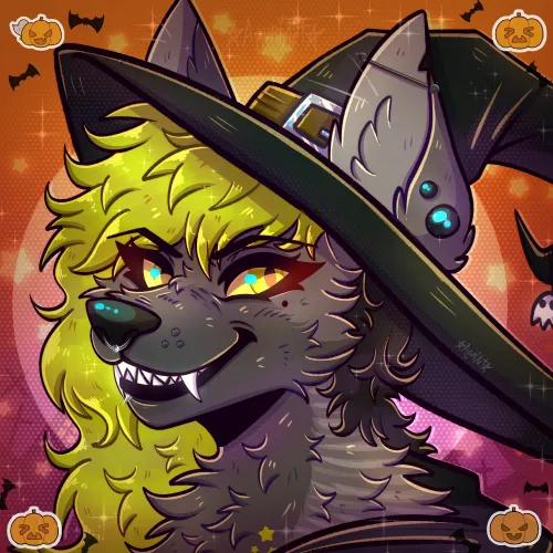 Thumbnail Commissioned Halloween Icon: Dive into Furry Artistry with ZER0AGURIART