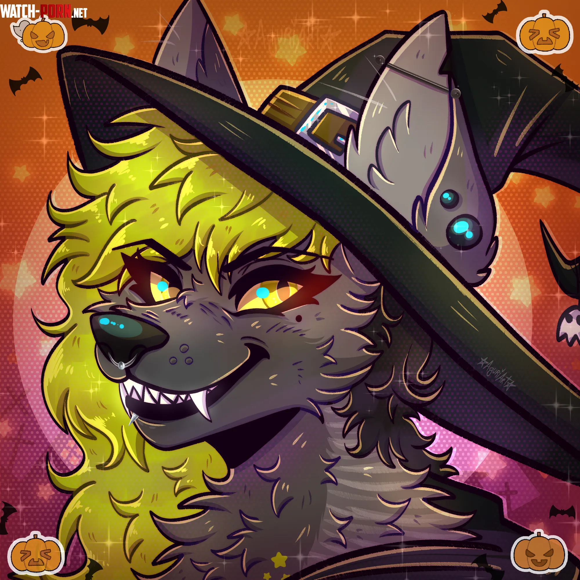 Halloween icon commission for a cool person  by ZER0AGURIART