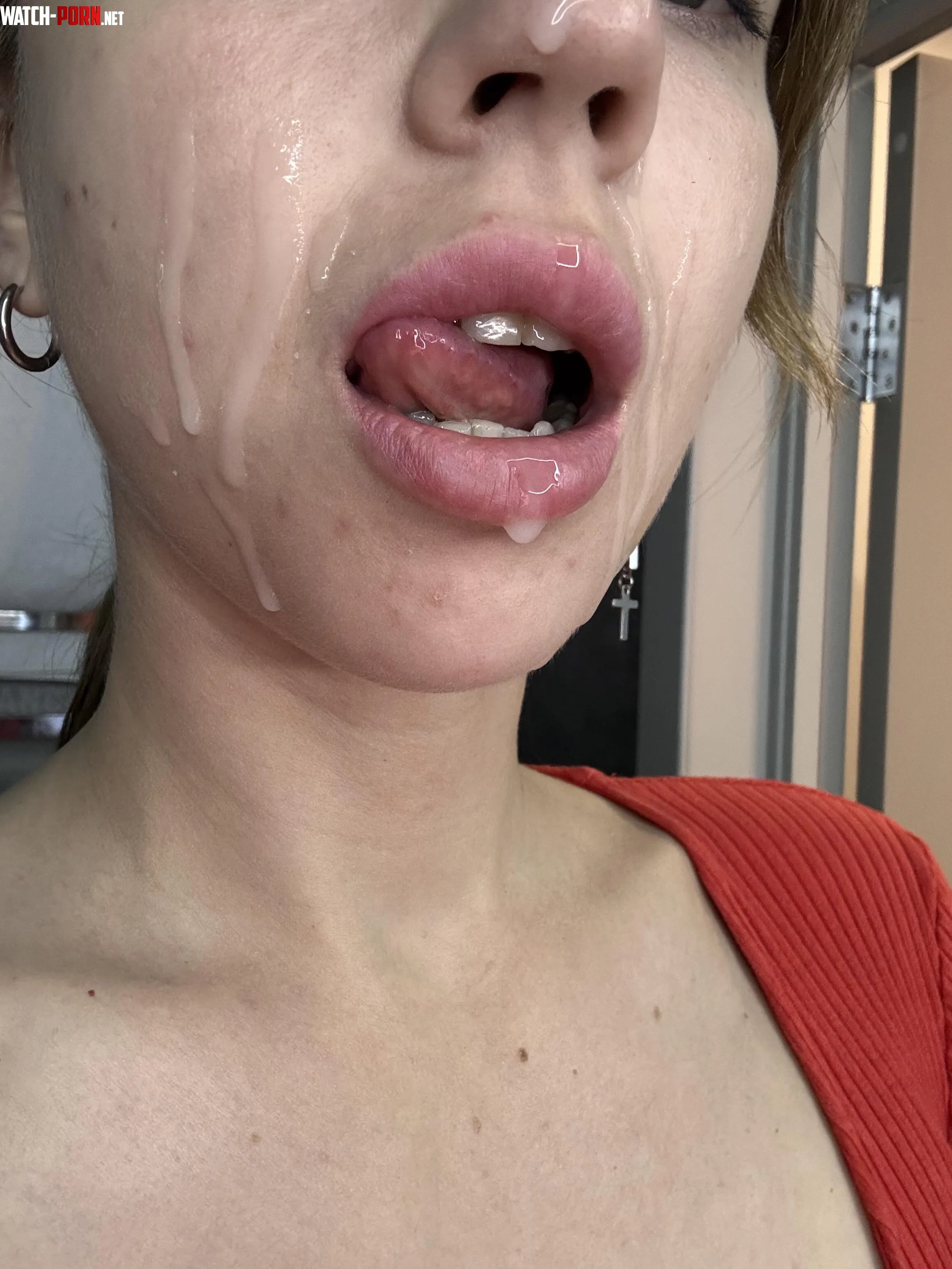 Cum in my mouth and on my face makes me feel needed by Frahetha