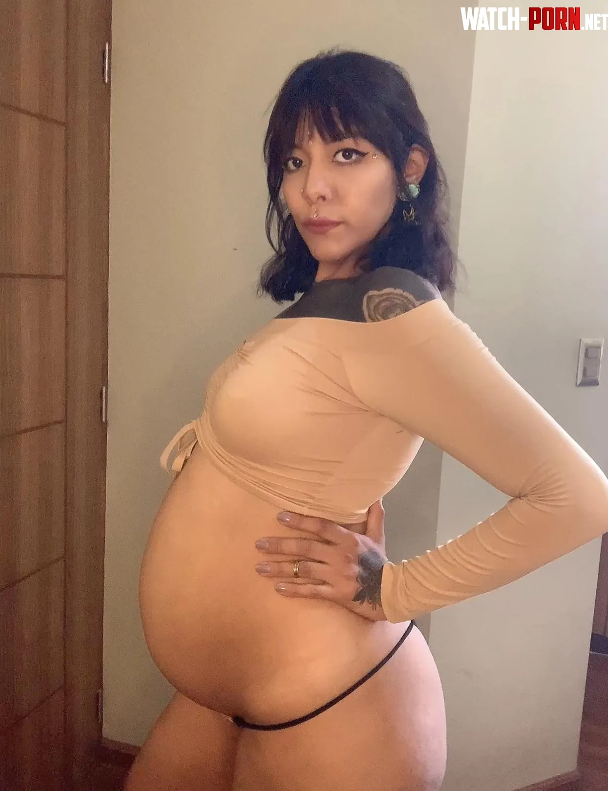 Rate my petite pregnant body by ErotiqueFaith