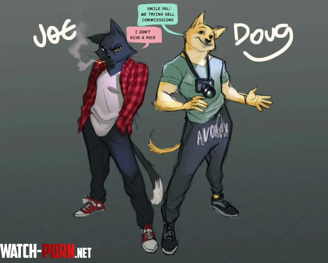 Do you have a fursona If so I can do a quick sektch like this for you and deliver it the same day by ManOfMarcH89