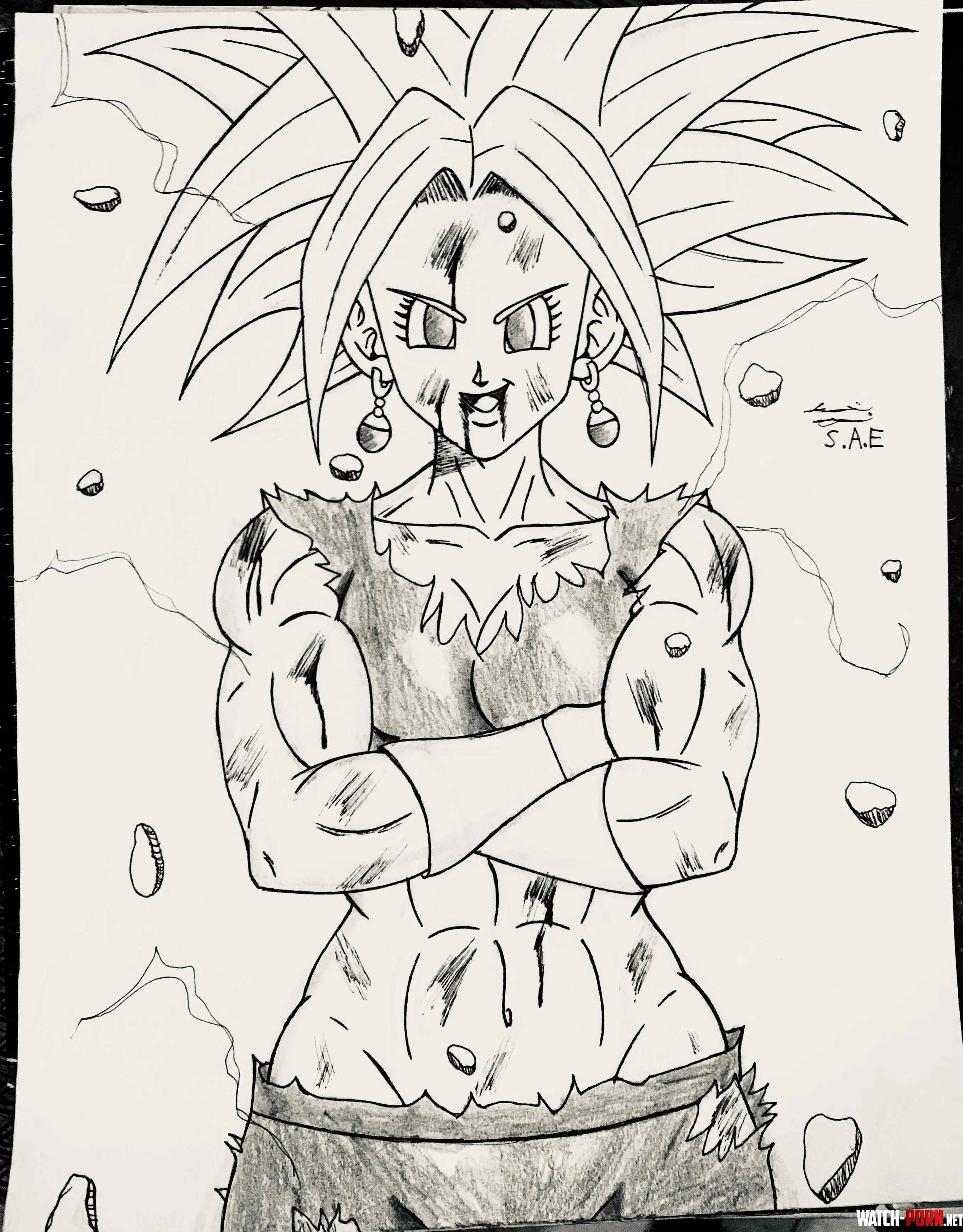 Drawing Kefla Saquanarts by ArtsForever