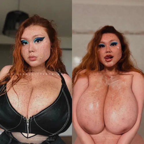 Thumbnail OC: Real Life vs. Reddit - A Stacked Comparison by Unicornglitteryblood