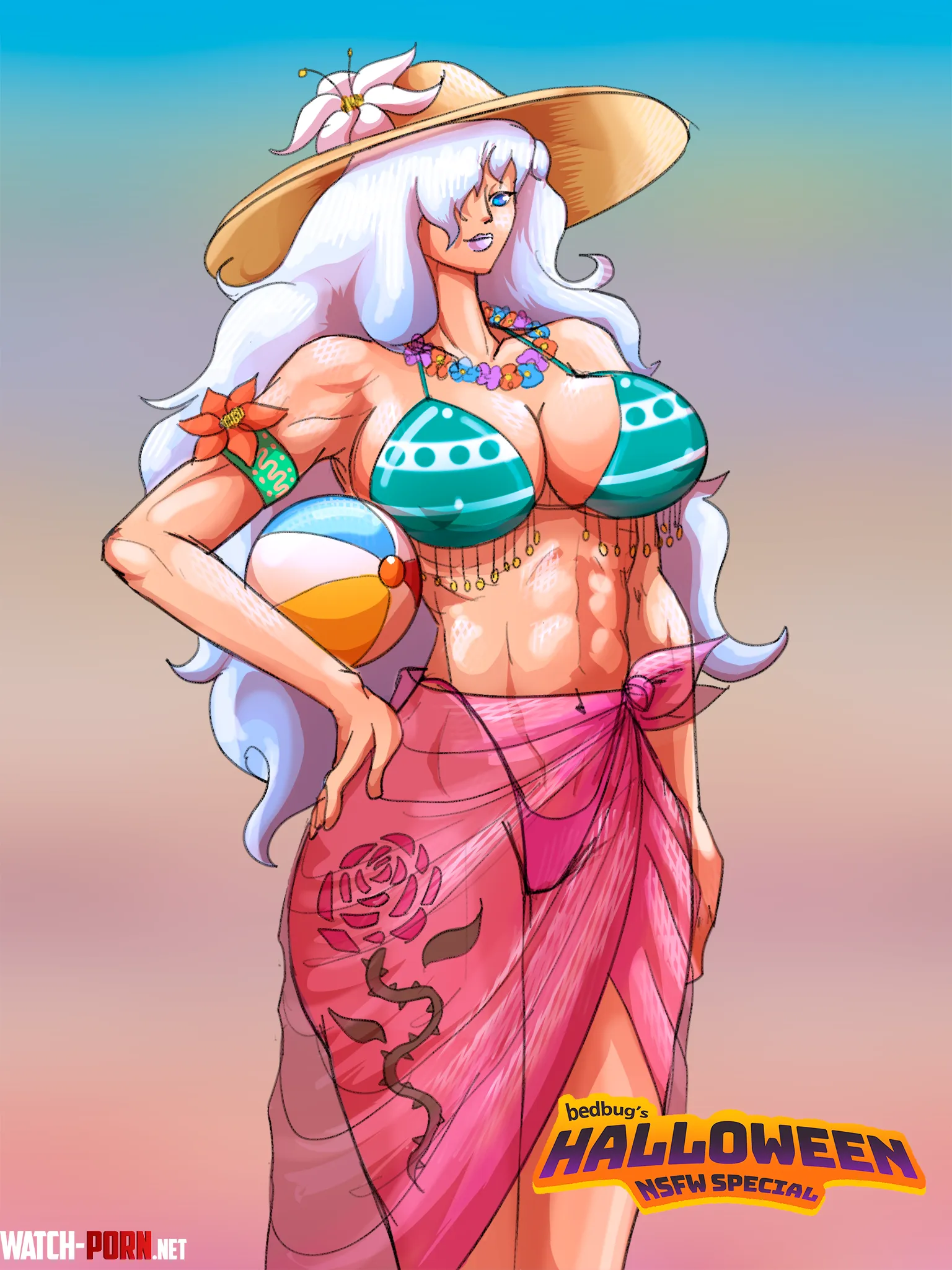 Pool Party Charlotte Smoothie fanart by ibedbug by Consistent-Drama-