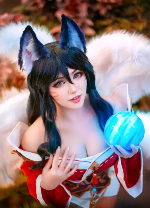 Thumbnail Ahri Cosplay by NebulaNeko: League of Legends Delight | cosplaygirls