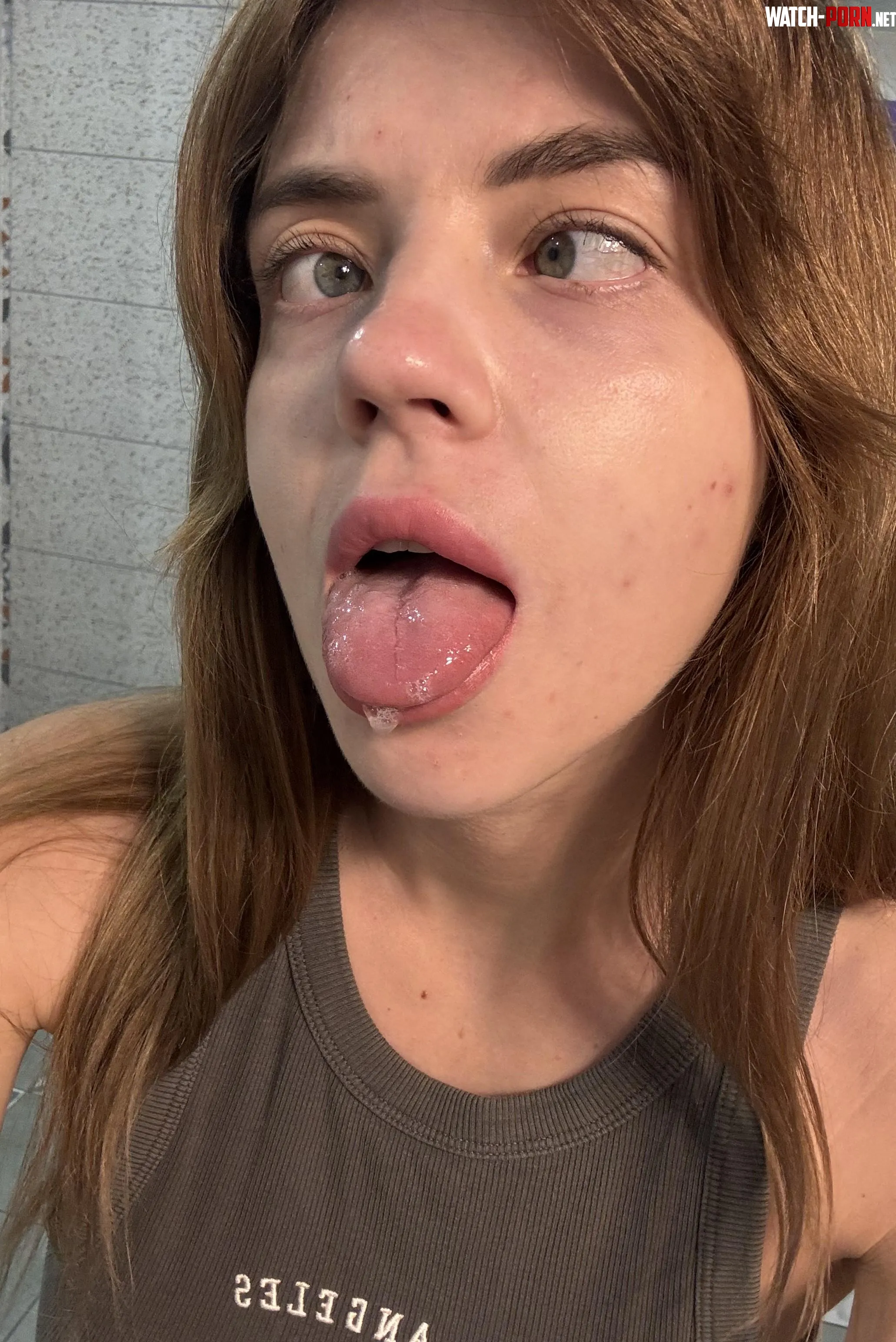 A little ahegao before I take your dick in my mouth by Frahetha