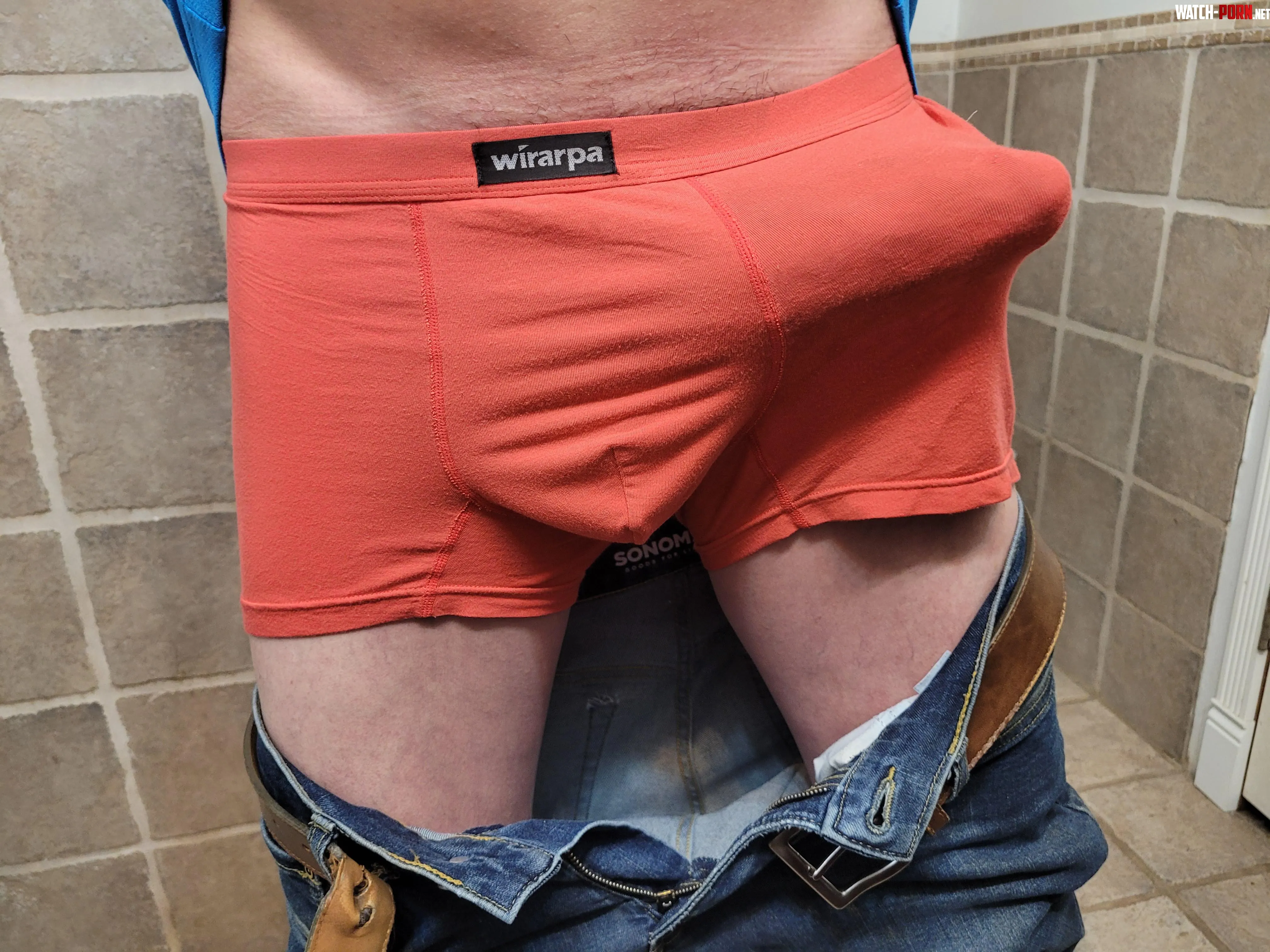 Todays pre masturbation bulge 45 by lil_winky