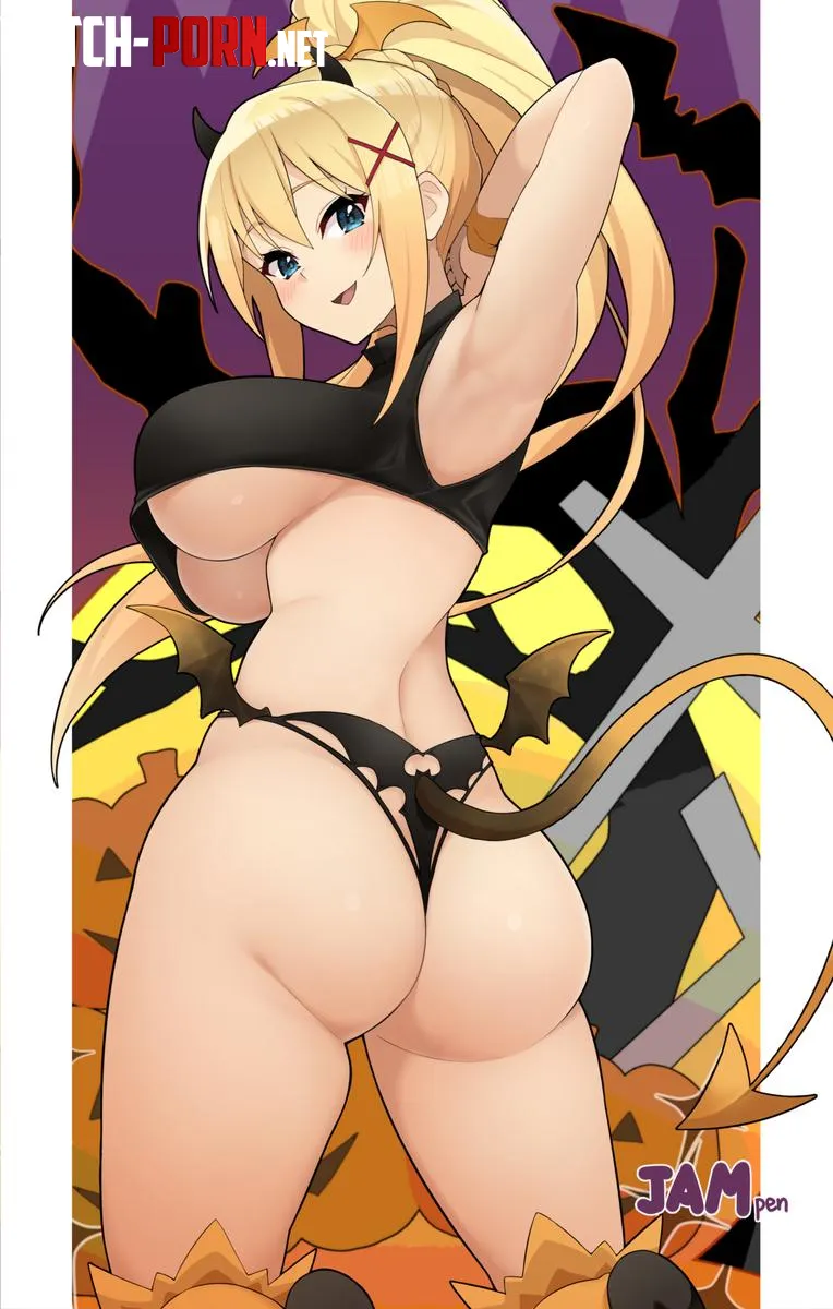 Halloween Darkness Konosuba by A_MASSIVE_PERVERT