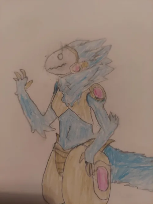 Thumbnail Life-Desk-7635's First Protogen Drawing: How Did I Do?