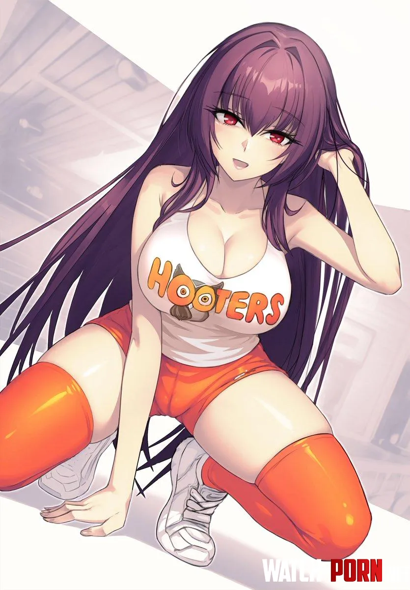 Hooters Scathach FateGO by CheetahSperm18