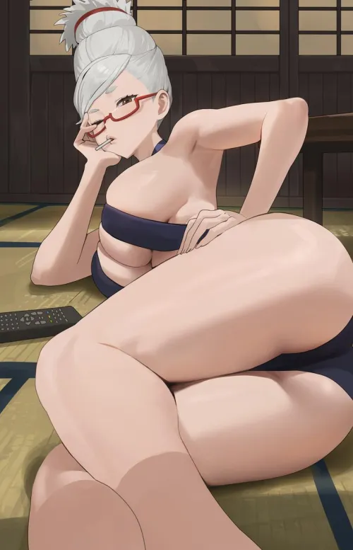 Thumbnail Join netap in the Anime MILFs Category for 'Granny Seiko Hood Dandadan'