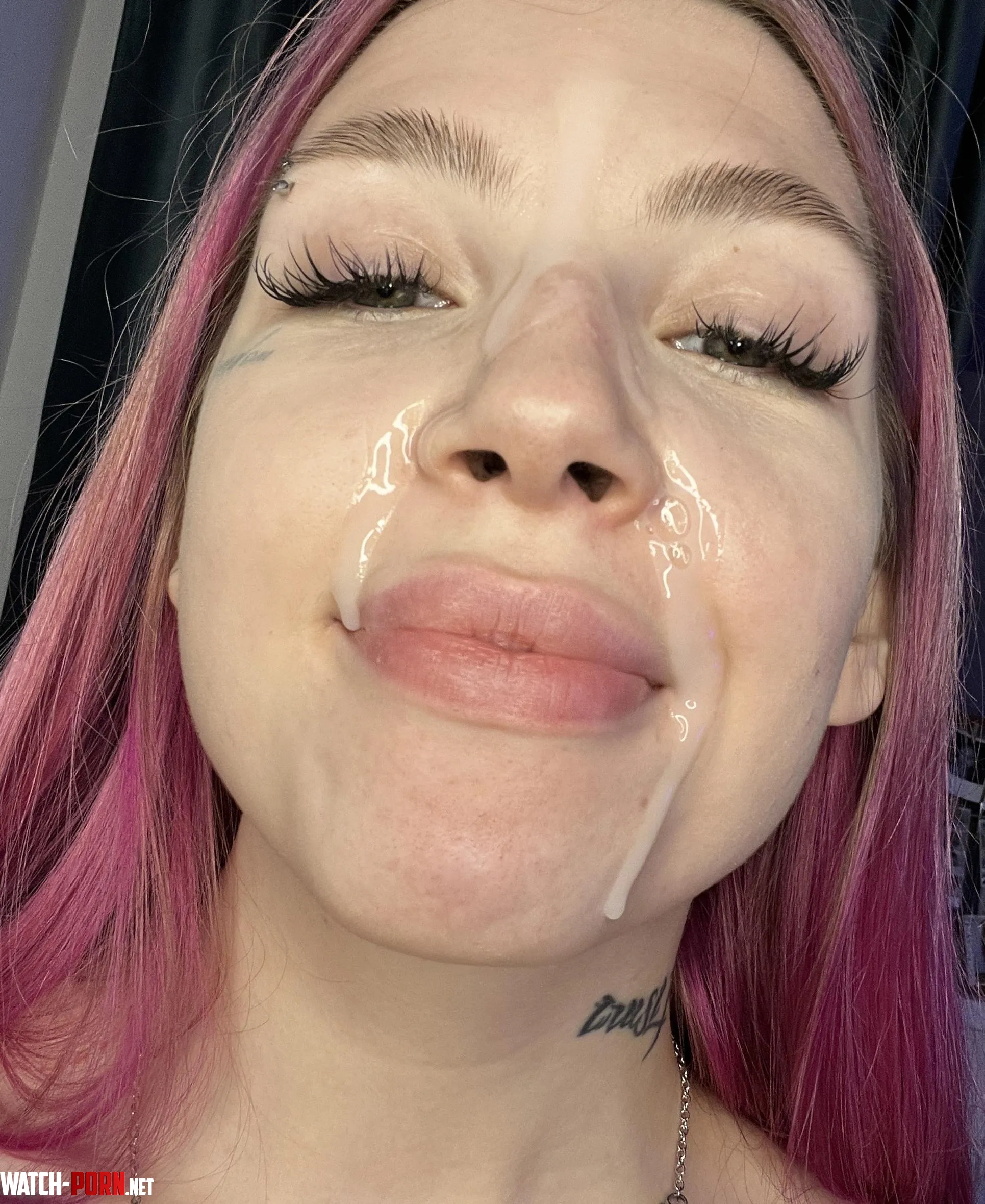 my boyfriend likes to cum on my face by StrawberryJoyy