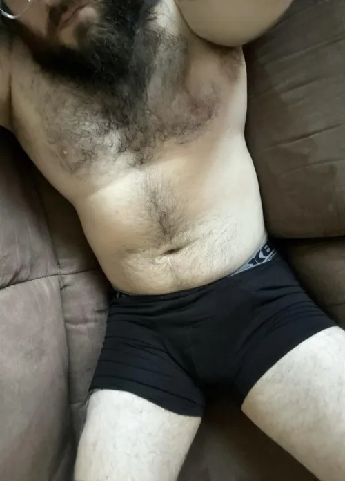 Thumbnail Hairy-buffal0 Seeking Cuddles: A 35-Year-Old's Request