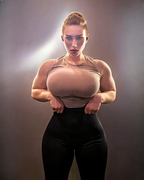 Thumbnail Emilia Zabberoni Strikes a Pose: Pixel-Perfect Postproduction by artikleopard_artist in ThickFit