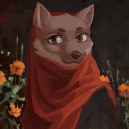 Thumbnail Unique Headscarf Creation by mewverns in Furry Art