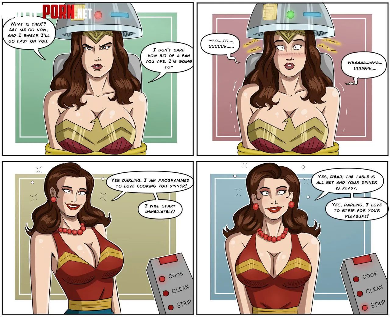 Wonder Housewife DC Comics Wonder Woman by polmanning by hypnotgoonette4615