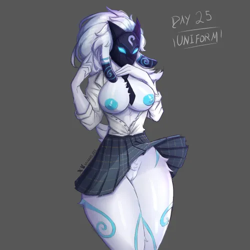 Thumbnail Kindred in Uniform Nyangsei Hentai Creation by Nyang_sei