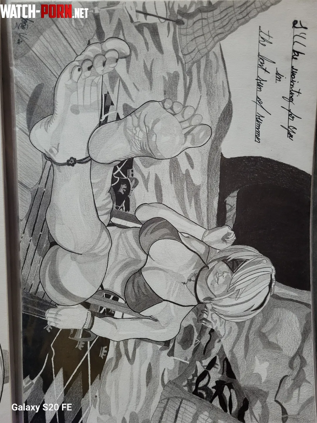 2B on paper and pencil  by Easy-Take_my_money