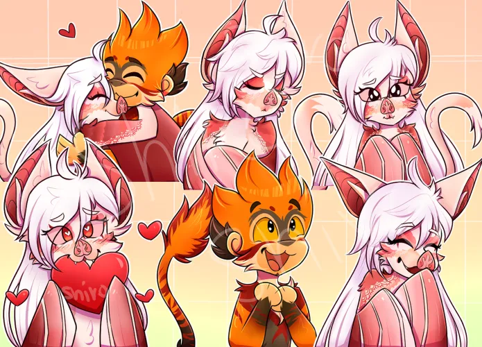 Thumbnail Sticker Commissions Alert - ShiroAngel15's Furry Creations Await