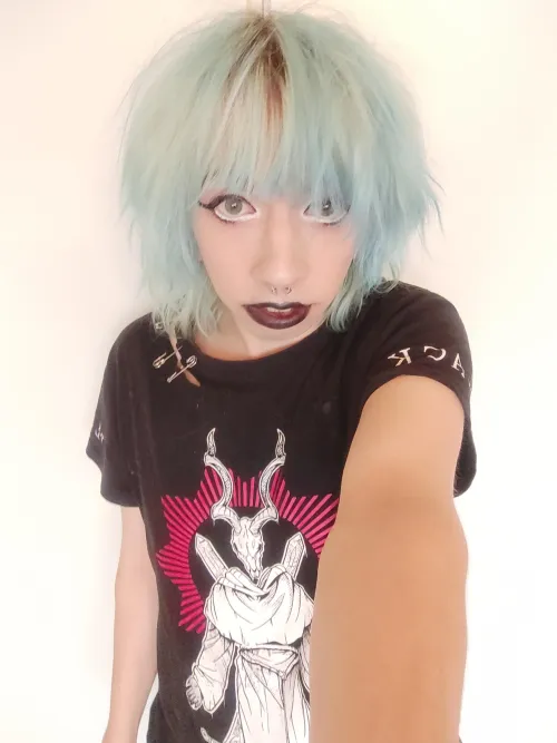 Thumbnail Goth Halloween Makeup Inspiration by kazucocosplay in the femboy World