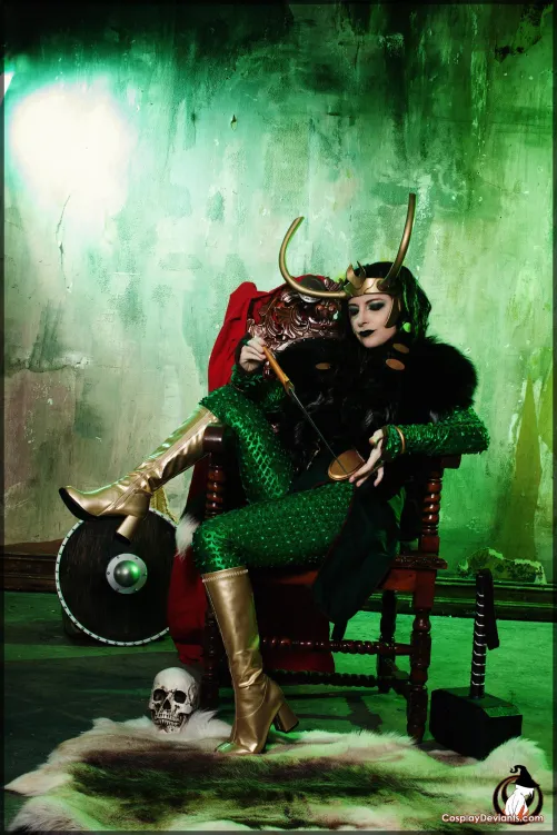 Thumbnail Mistress Mischief Wows as Lady Loki - A Cosplaygirls Masterpiece