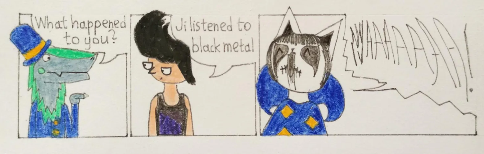 Thumbnail Artistic Flair: MrMoor2007's Black Metal Creations in Furry