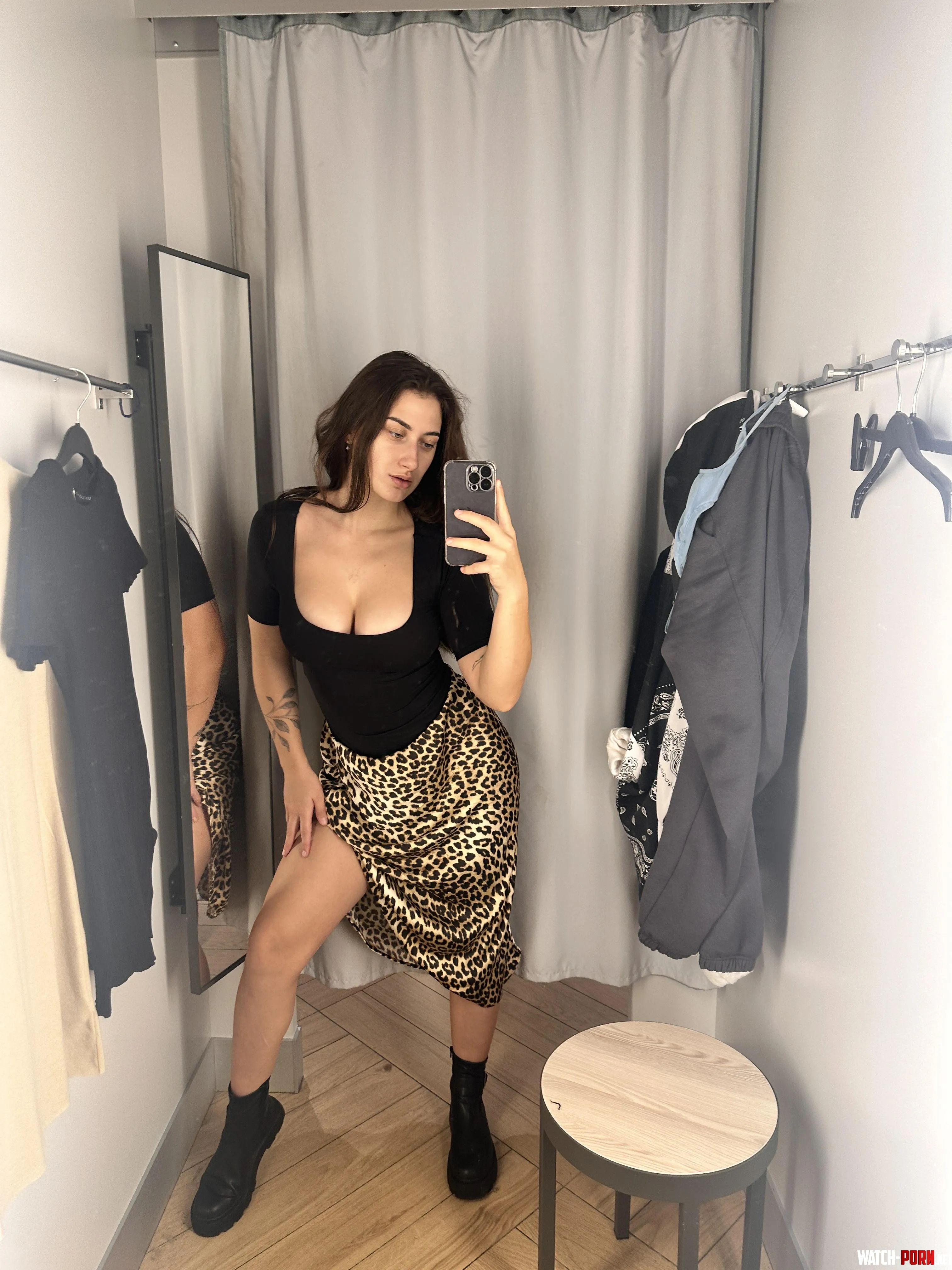 Thoughts on this leopard print setn by BarbaraWri