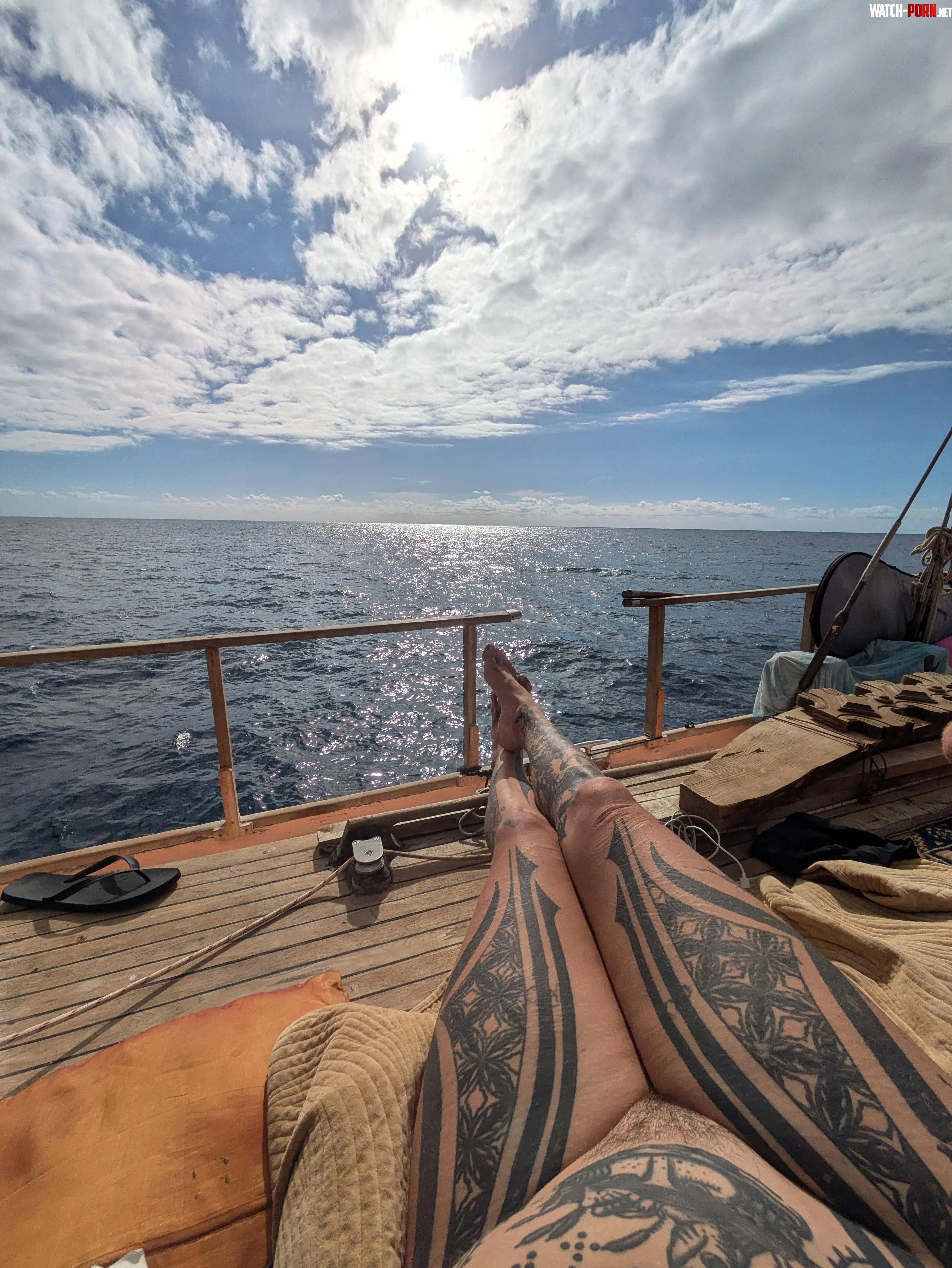 Hairy pussy on a boat  by Ok_Economist_7176