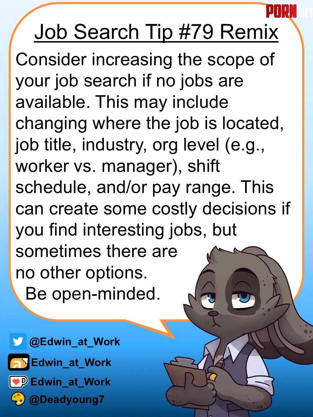 Job Search Tip Time for a Change in Scope by Edwin_at_work