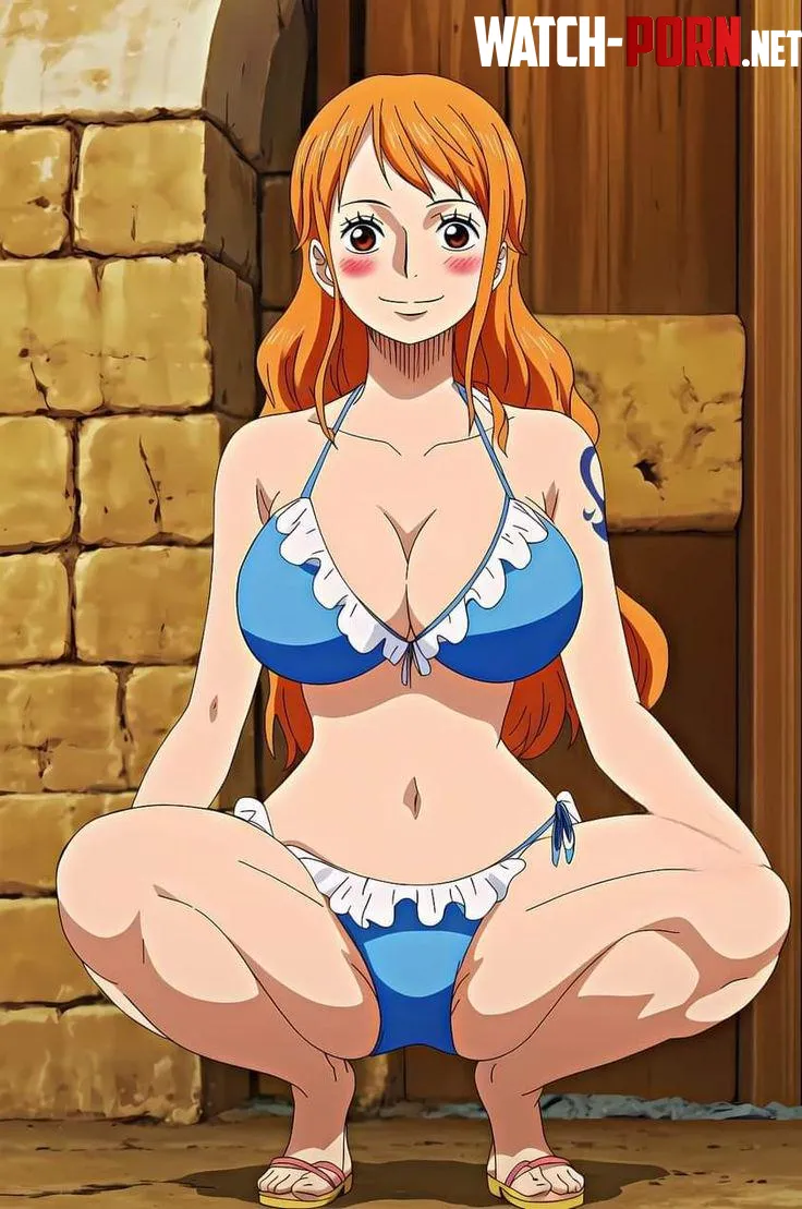 Nami spreading wide  by iammsofiaa