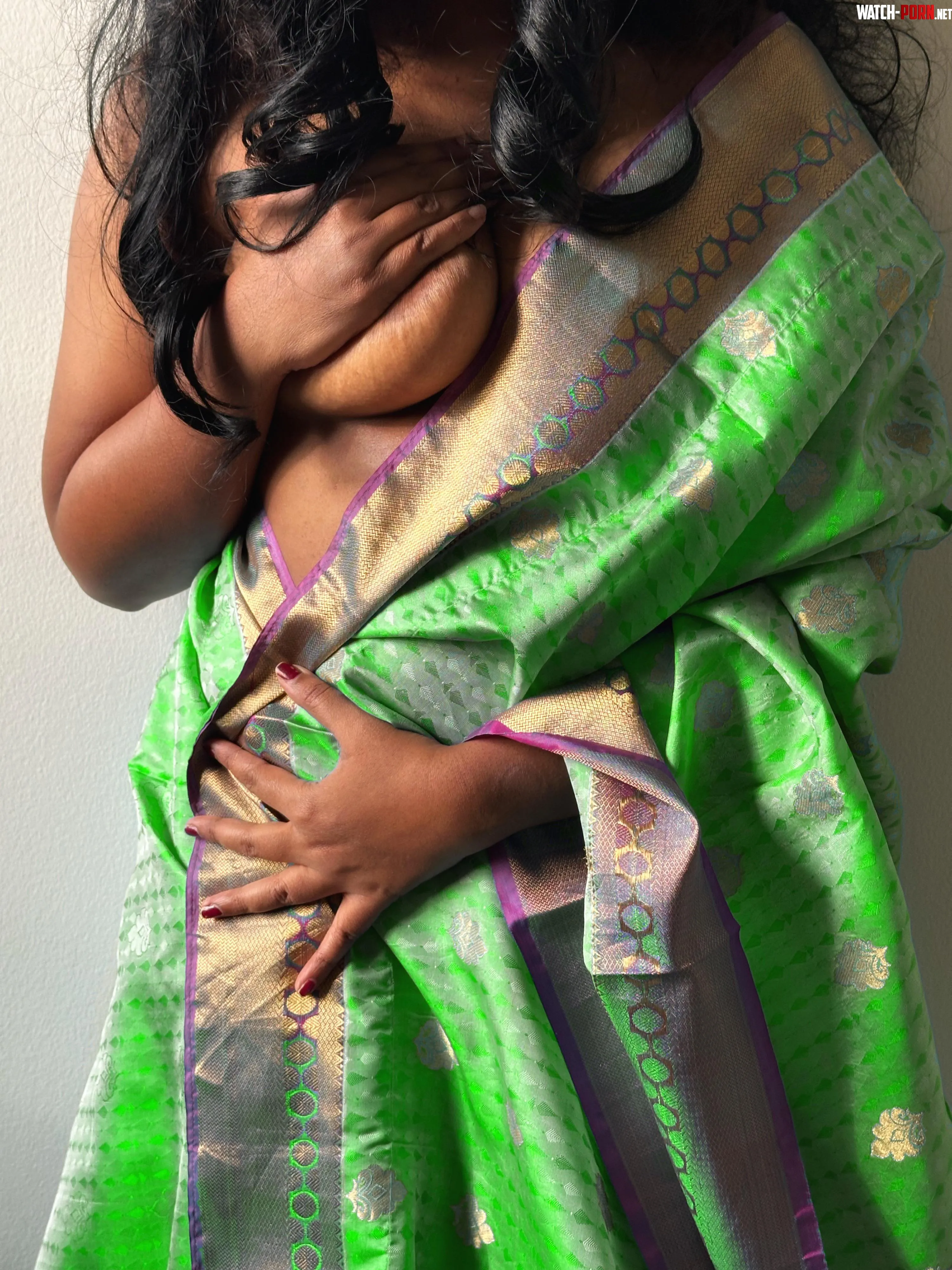 Saree devotion as an act of submission f by curvytemptress9