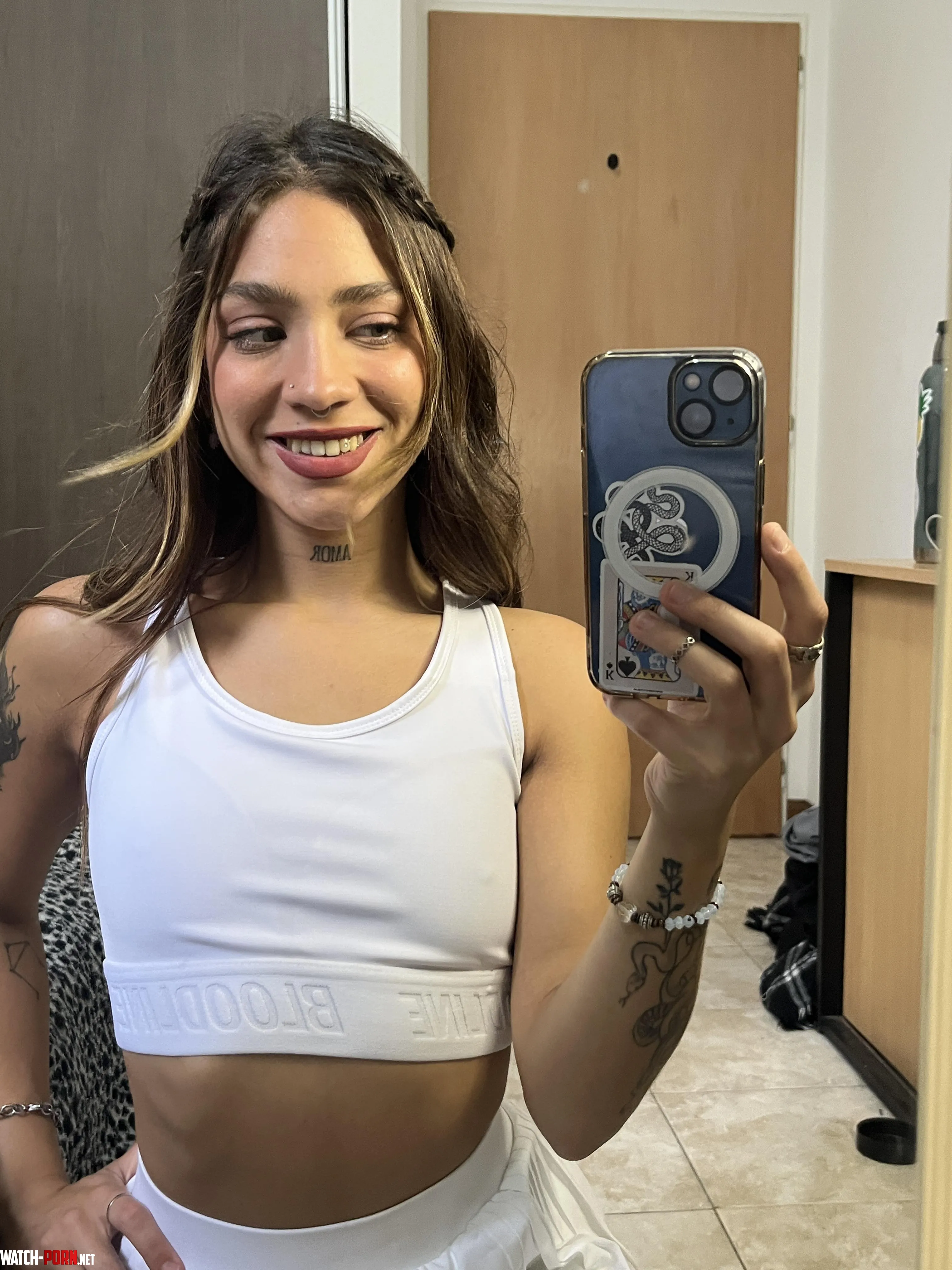 Loving my cute hot croptop by SweetyAlia