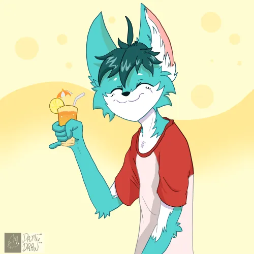 Thumbnail DamiDraws12's Learning Journey with Orange Soda | furry