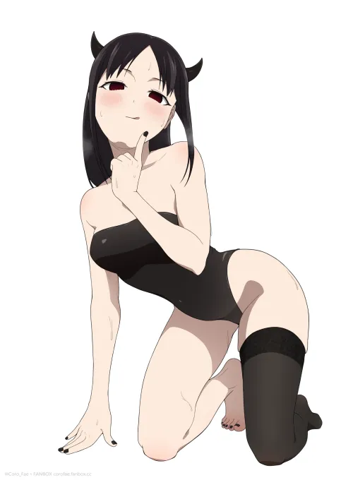 Thumbnail Sensual Delights in Kaguya Halloween by Destinyherowolf | Ecchi