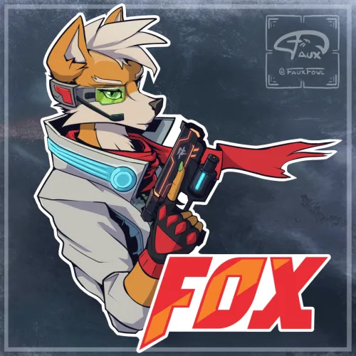 Thumbnail FauxFowl's Fox McCloud Artistic Creation for Furry Aficionados