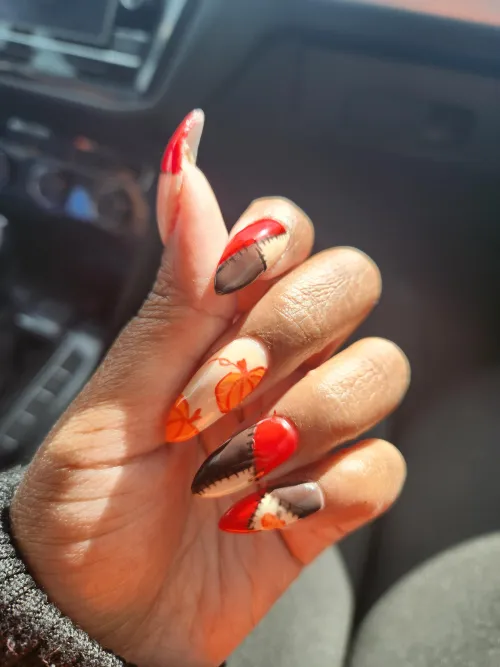 Thumbnail Ready for Fall Nails by Stormthesiren | Nail Fetish