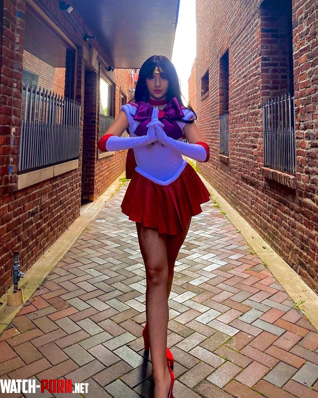 PearllhimePlayful as Sailor Mars by PearllhimePlayful