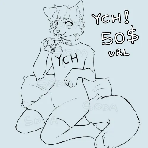 Thumbnail YCH Art Debut: Join the Furry Fun with Born_Paint845