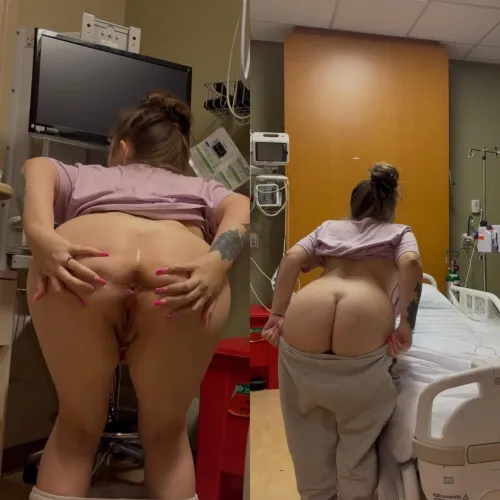 Thumbnail Hospital Adventures with flower_power1125 | Bigasses