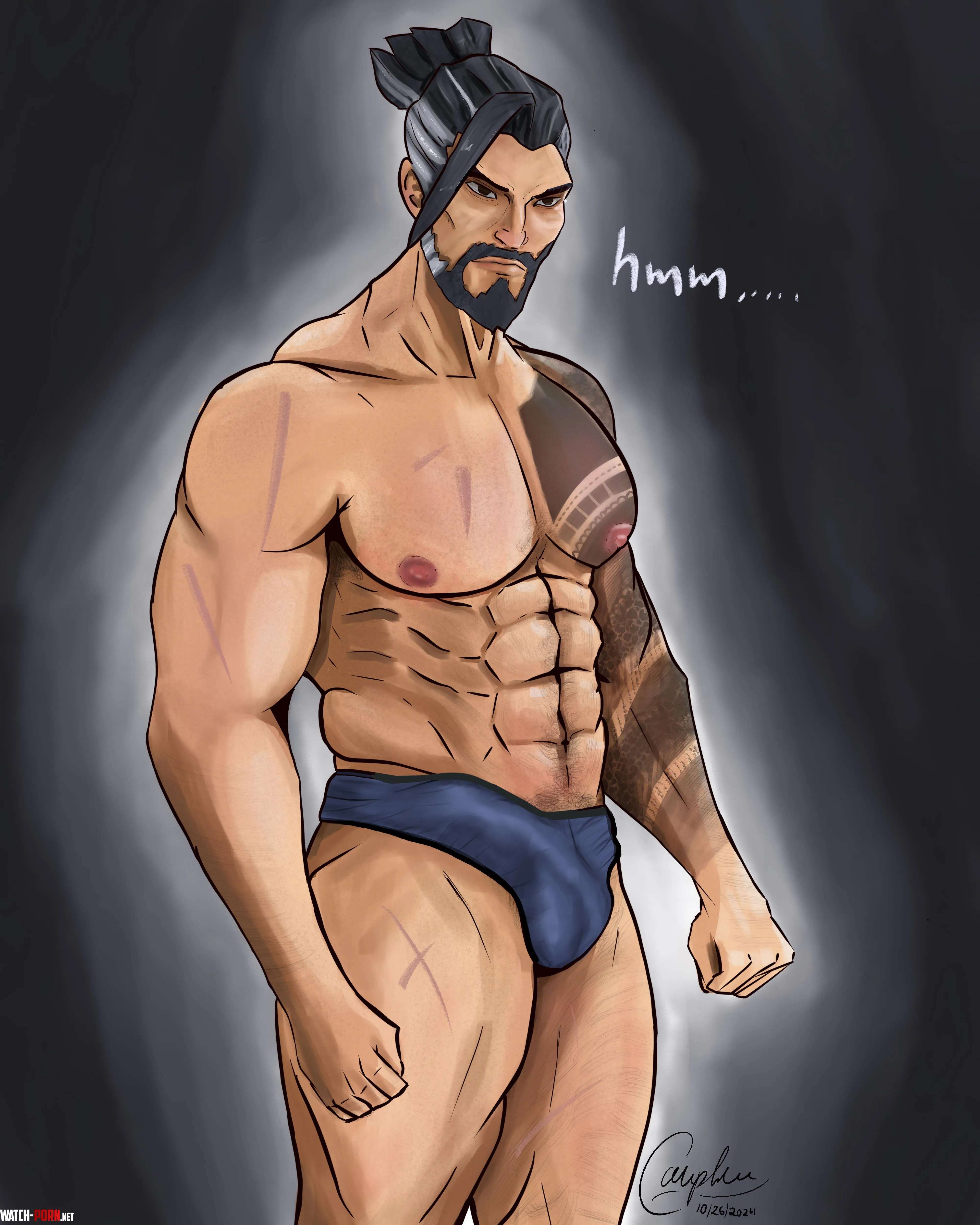 Hanzo  Overwatch  by carpothos