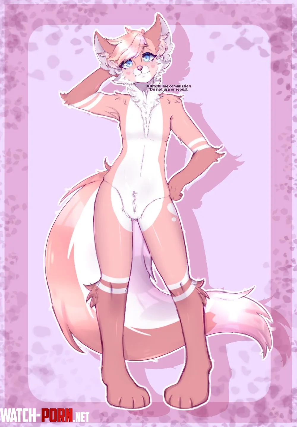 Floof art by me by kuroshiime