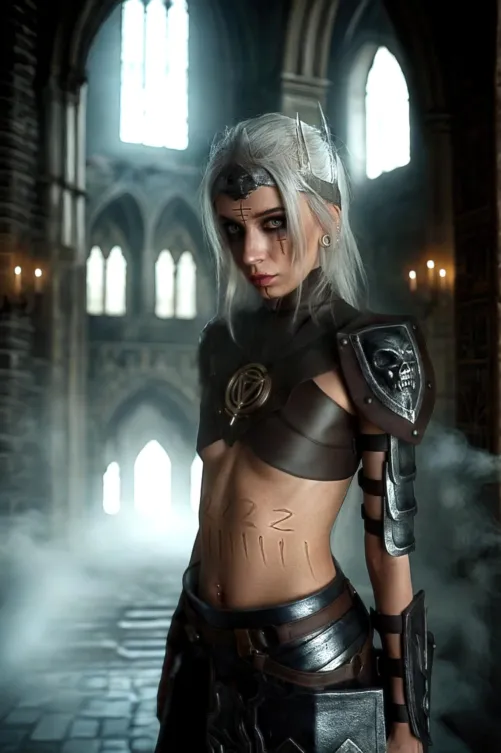 Thumbnail Mesmerizing Necromancer Cosplay from Diablo IV by xFoxyCosplay