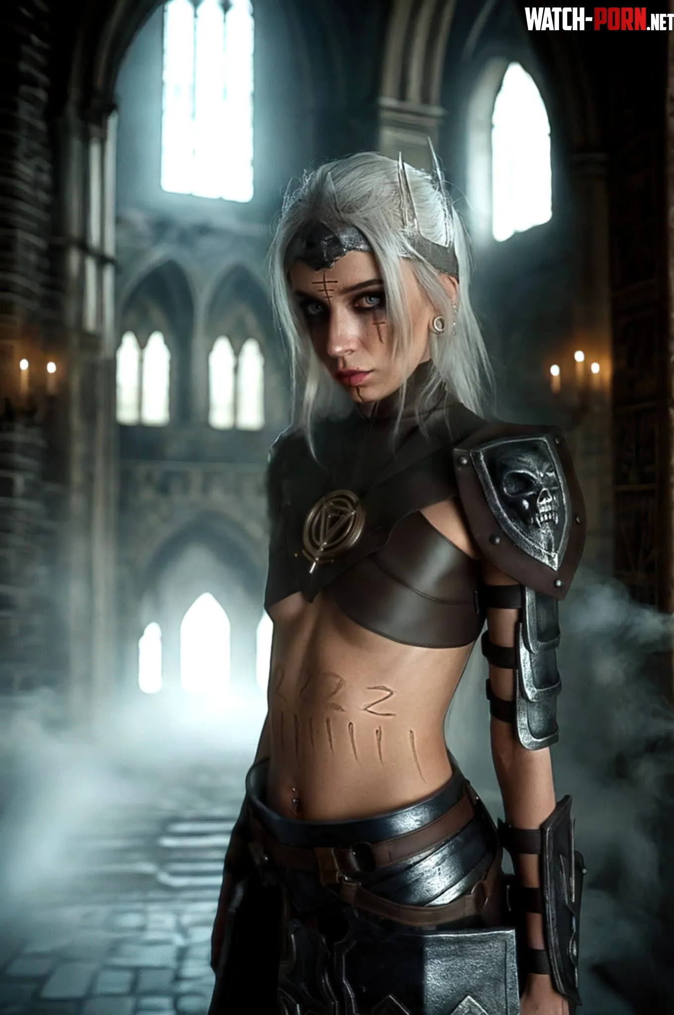 Necromancer cosplay from DIablo IV  by xFoxyCosplay