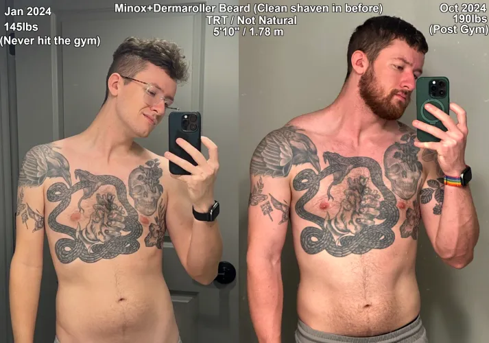 Thumbnail Muscle Gain and Tattoos: Looking Great Update by Otherwise_Time3371