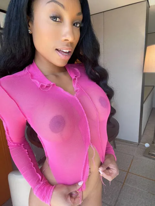 Thumbnail Zoey-Jay Raises Concerns: 'Are They Too Big for My Body?' - HotBlackChicks