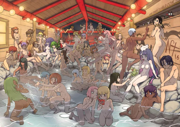 Thumbnail Hot Springs Day Out by CommanderShep2000000 - Hentai Adventures