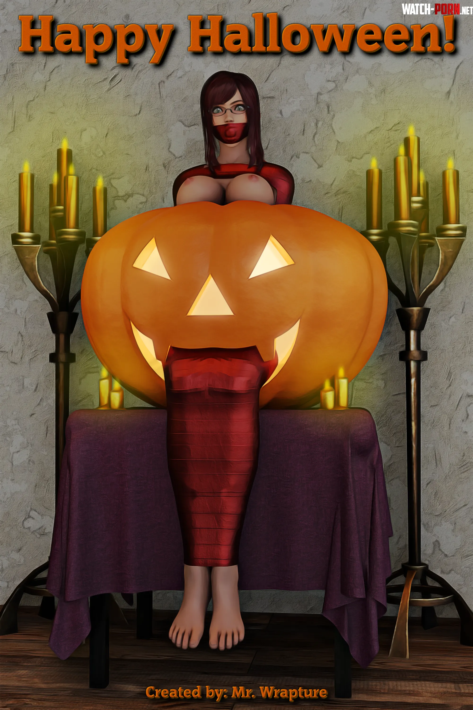 Shes Jacked In Halloween by MrWrapture